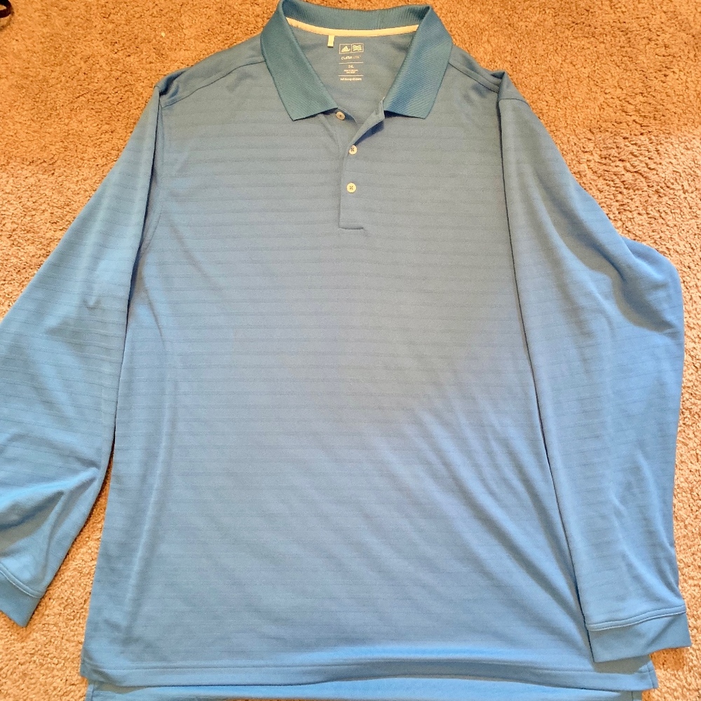 Adidas Light Blue Polo